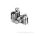 Stainless Steel set screws with dog point